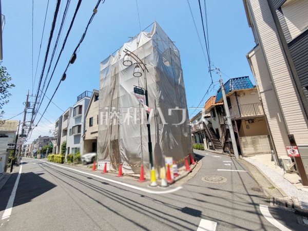 接道状況および現場風景　【杉並区和泉１丁目】