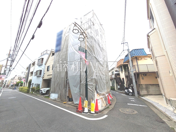 接道状況および現場風景　【杉並区和泉１丁目】