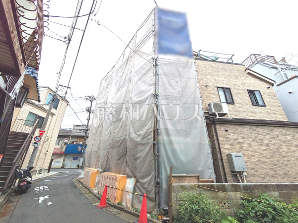 接道状況および現場風景　【杉並区和泉１丁目】