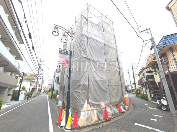 接道状況および現場風景　【杉並区和泉１丁目】