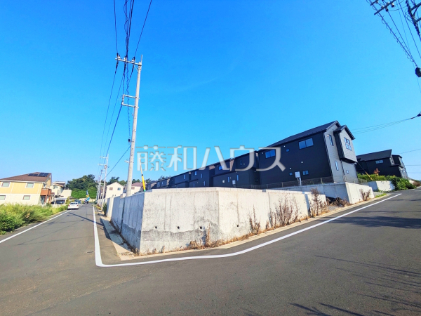 接道状況および現場風景　【稲城市東長沼】