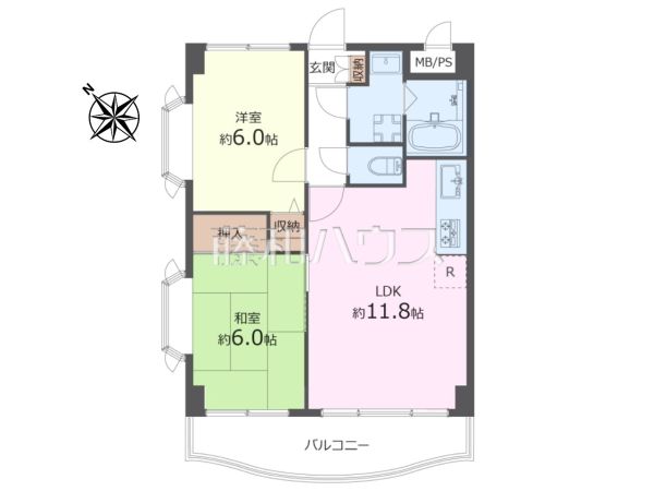 間取図　【朝霞台ダイカンプラザ】