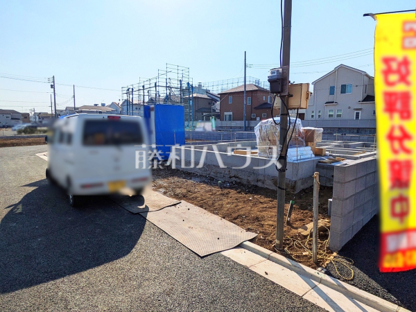 接道状況および現場風景　【練馬区三原台２丁目】
