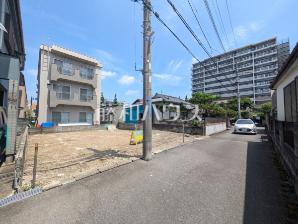 接道状況および現場風景　【八王子市並木町】
