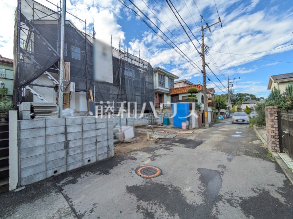 接道状況および現場風景　【八王子市打越町】
