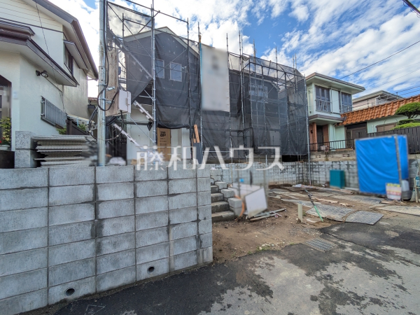 接道状況および現場風景　【八王子市打越町】