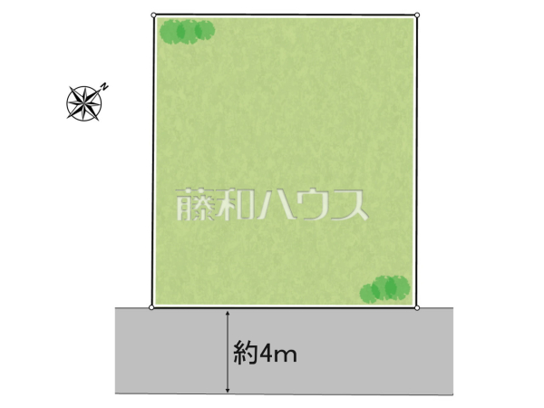 全体区画図　【八王子市打越町】