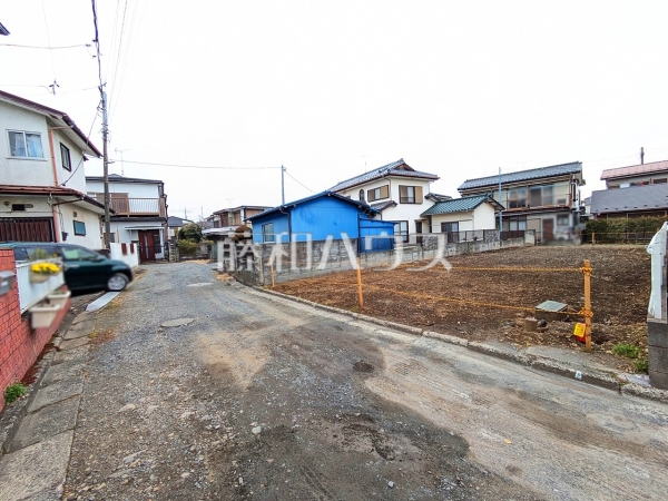 接道状況および現場風景　【八王子市横川町】