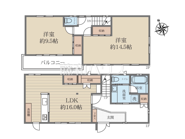 間取図　【新座市東１丁目】