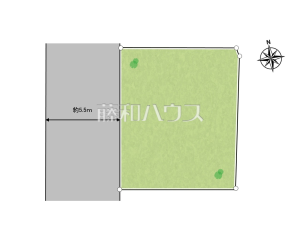 全体区画図　【小平市小川町１丁目】