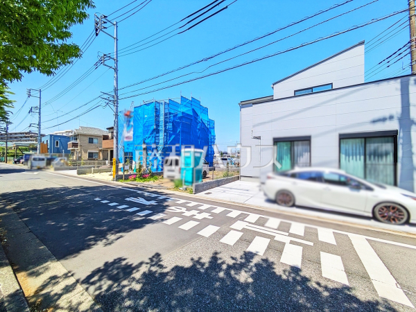 接道状況および現場風景　【東大和市立野３丁目】 