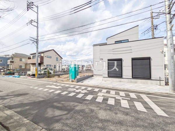 接道状況および現場風景　【東大和市立野３丁目】