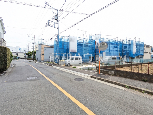 接道状況および現場風景　【東大和市立野３丁目】