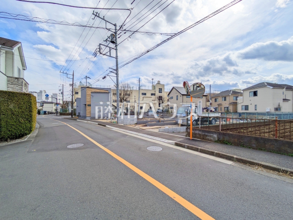 接道状況および現場風景　【東大和市立野３丁目】
