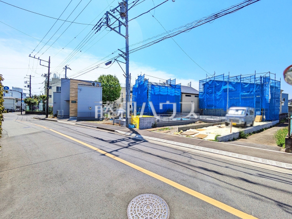 接道状況および現場風景　【東大和市立野３丁目】