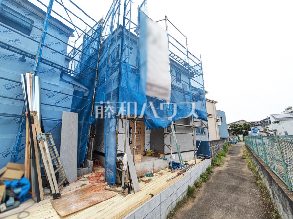 8号棟　 誠心誠意、建築中！是非ご見学のお問合せをお待ちしております！ 　【東大和市立野３丁目】