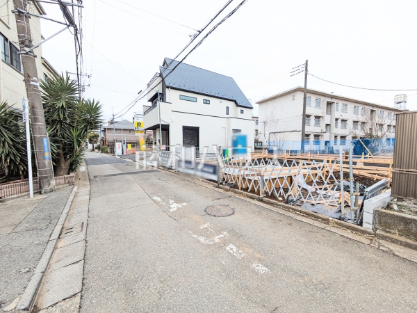 接道状況および現場風景　【西東京市田無町１丁目】