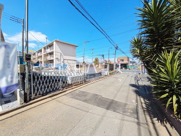 接道状況および現場風景　【西東京市田無町１丁目】