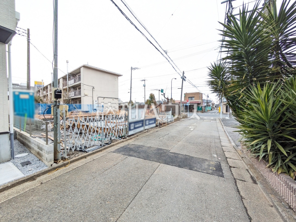 接道状況および現場風景　【西東京市田無町１丁目】