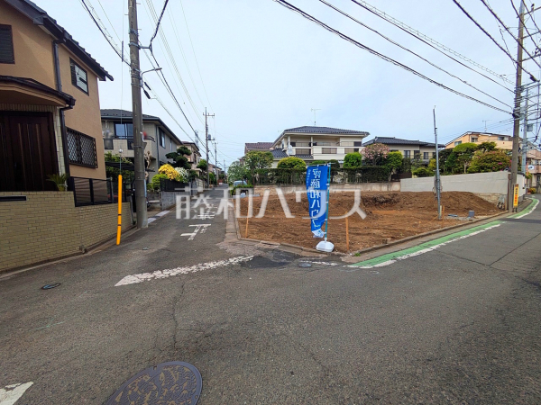 接道状況および現場風景　【富士見市関沢２丁目】