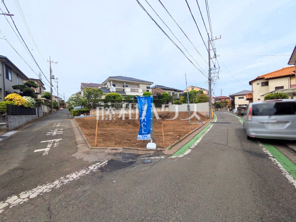 接道状況および現場風景　【富士見市関沢２丁目】