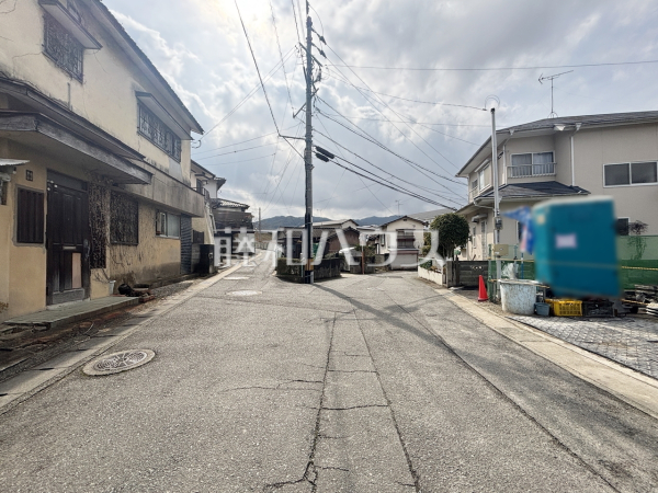 接道状況および現場風景　【福岡市南区屋形原５丁目】