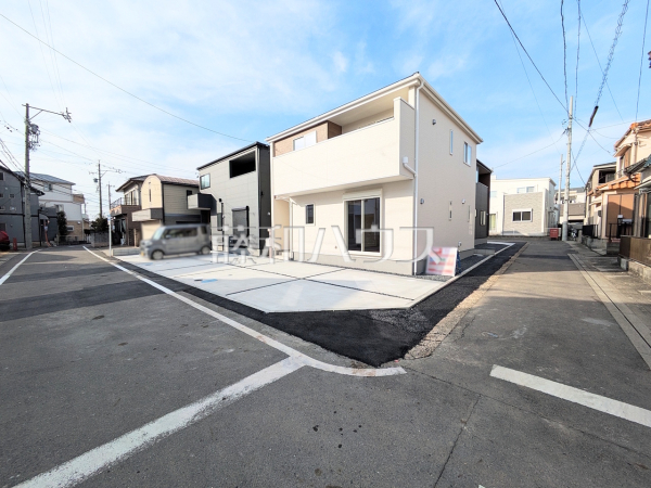 接道状況および現場風景　【西春日井郡豊山町大字豊場字新田町】