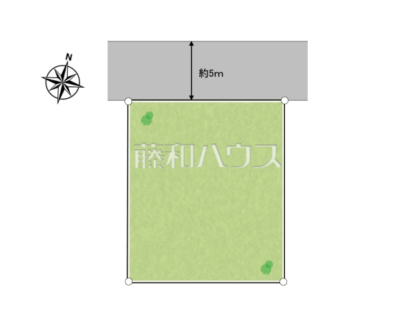区画図　【八王子市北野台２丁目】