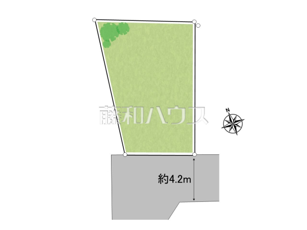 全体区画図　【新座市東北２丁目】