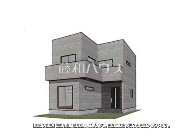 完成予想図（外観）　【新座市東北２丁目】