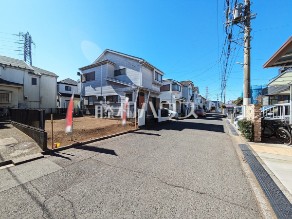 接道状況および現場風景　【東大和市向原４丁目】
