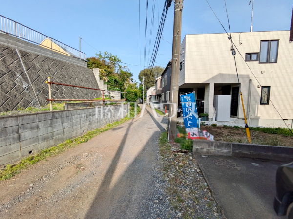 接道状況および現場風景　【志木市本町３丁目】