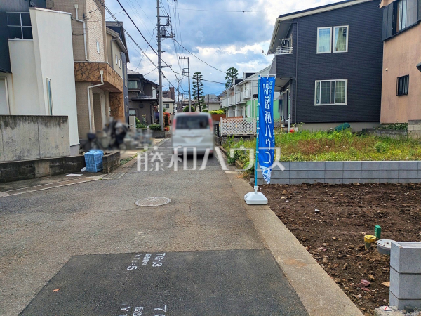 接道状況および現場風景　【志木市本町３丁目】