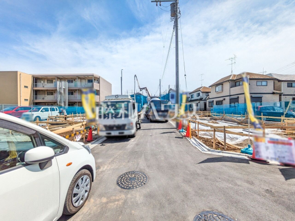 現場風景　【清瀬市中清戸５丁目】 物件の事、諸費用の事など、小さな疑問もお気軽にご連絡・ご相談下さい。 