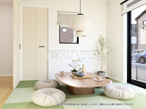 1号棟　完成予想図（内観）　【清瀬市中清戸５丁目】