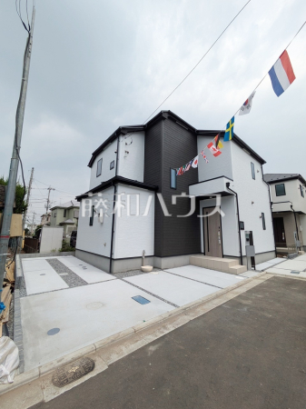 第一工区の建物が完成しました！随時ご案内可能ですので、お気軽にお問合せください。
4号棟　外観　【清瀬市中清戸５丁目】