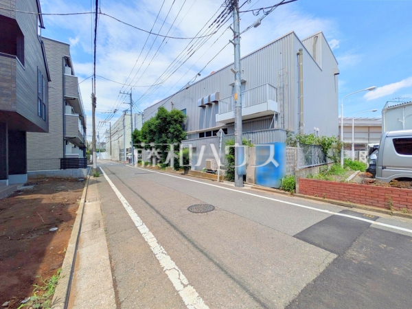 接道状況および現場風景　【練馬区豊玉南２丁目】