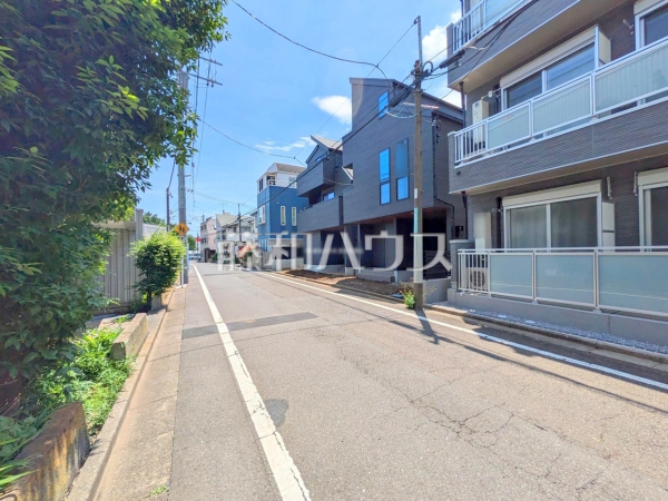接道状況および現場風景　【練馬区豊玉南２丁目】