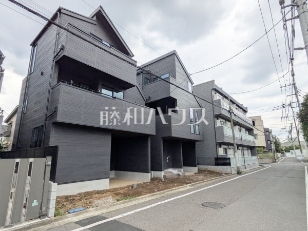 B号棟　接道状況および現場風景　【練馬区豊玉南２丁目】