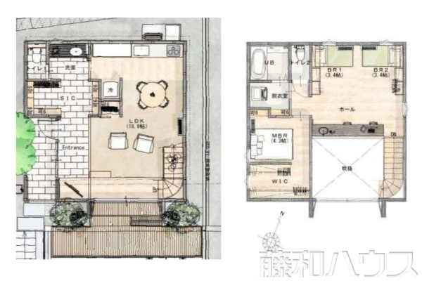 間取図　【春日井市高座町】