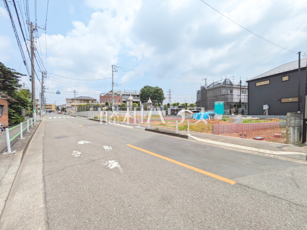 接道状況および現場風景　【武蔵村山市岸１丁目】お探しの物件に出会うためには、早めのご確認をオススメします。今のうちにぜひお問合せをお待ちしております。