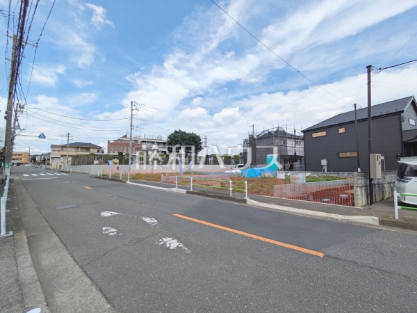 接道状況および現場風景　【武蔵村山市岸１丁目】