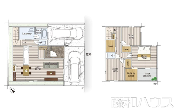 間取図　【春日井市ことぶき町】