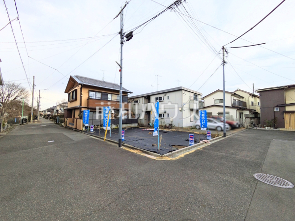接道状況および現場風景　【三鷹市上連雀５丁目】
