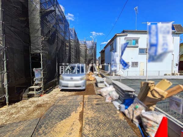 2号棟　外観　【立川市一番町２丁目】
見学はしたいけど、なかなか時間が取れない…そんな方に出勤前や仕事終わりにマイホームを見学できるサポートをいたします。　