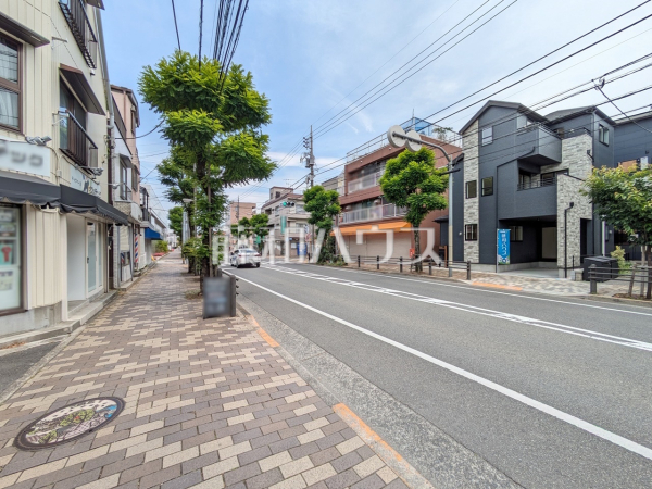 接道状況および現場風景　【小平市学園東町３丁目】