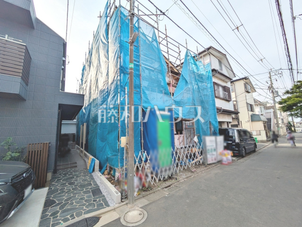 接道状況および現場風景　【杉並区本天沼１丁目】