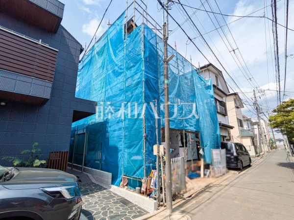 外観　【杉並区本天沼１丁目】 ここに住む方を想像して、着々と建築しております！ 