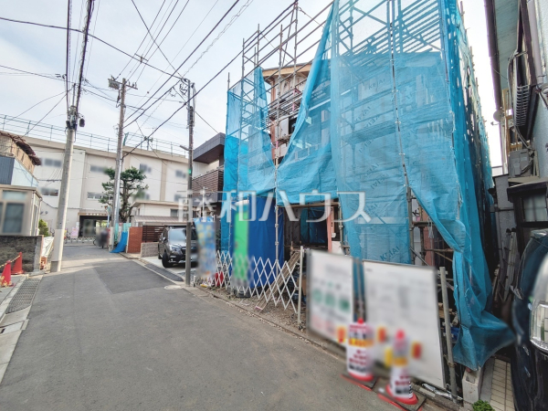 接道状況および現場風景　【杉並区本天沼１丁目】