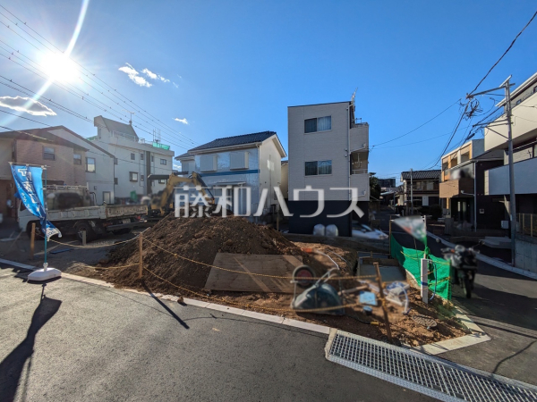 接道状況および現場風景　【志木市本町２丁目】